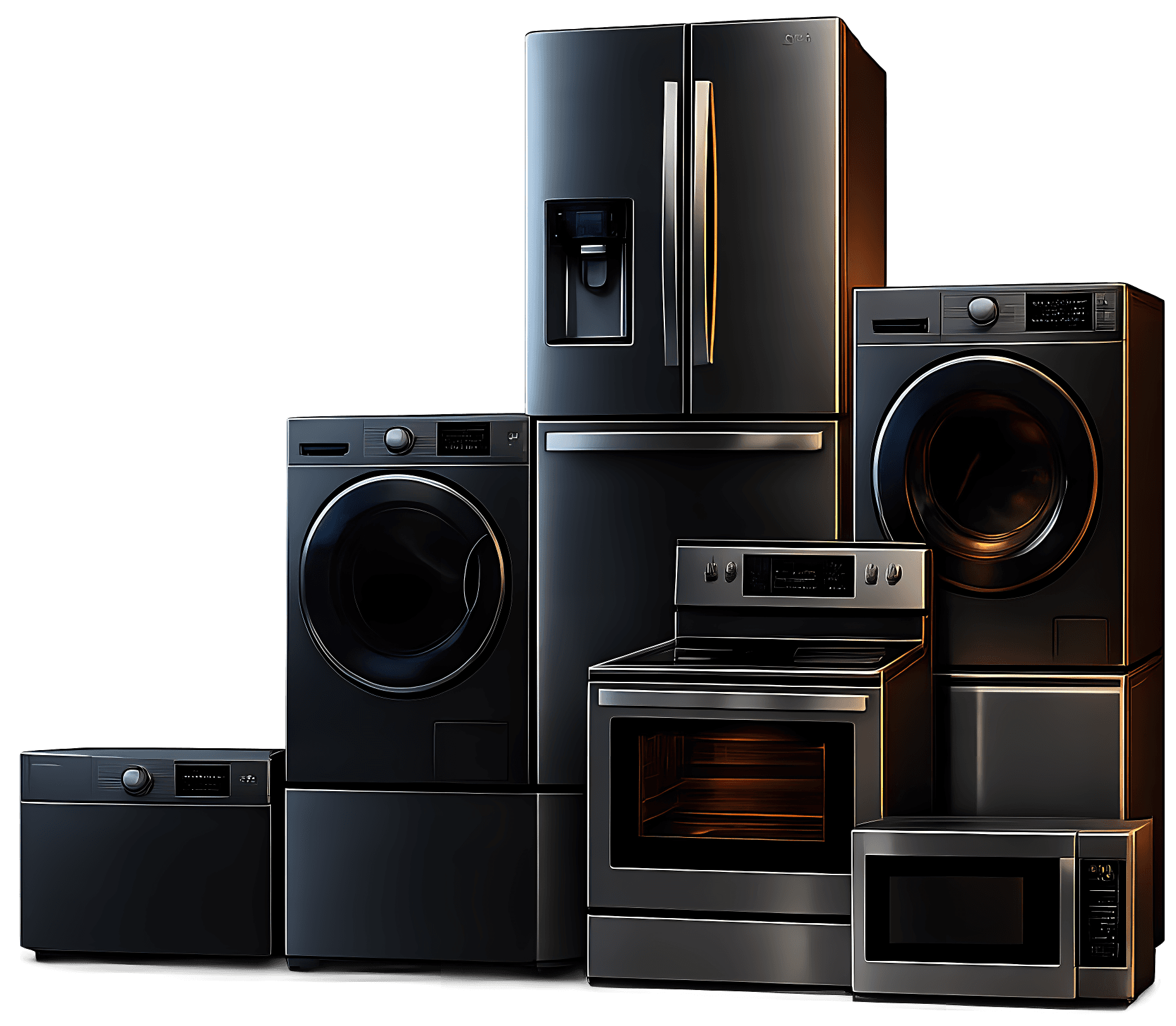 Appliances we repair